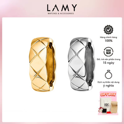 Nhẫn cặp đôi LAMY Coco Crush Ring Silver Ring 8273