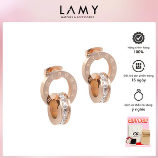 Khuyên tai nữ CDE Sweet Love Earrings Rose Gold CDE3002RG