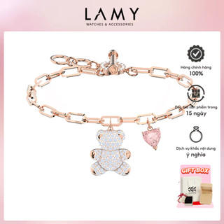 Vòng tay cde teddy bear white bracelet cde2055wh