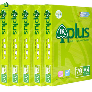 01 ram giấy ik plus a4 đl70 độ trắng 90 nhập khẩu chính hãng ik plus indonexia