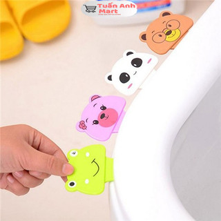 Dụng cụ hỗ trợ mở nắp bồn cầu hình thú