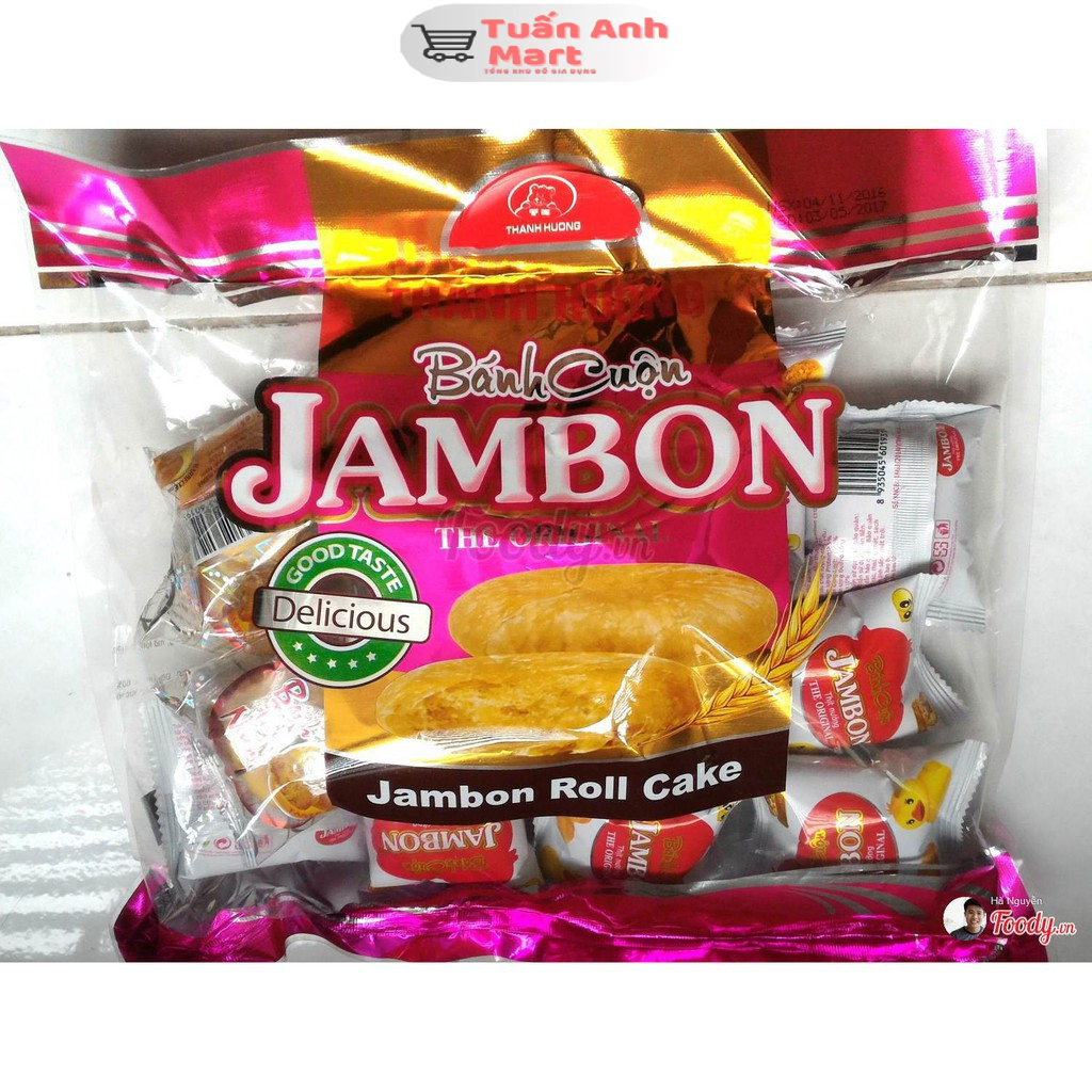 BÁNH CUỘN JAMBON THỊT NƯỚNG THANH HƯƠNG 400G