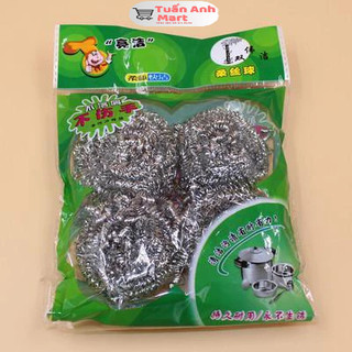 Gói 4 miếng cọ xoong nồi