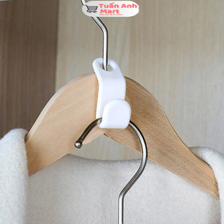 Combo 10 cái đầu nối móc treo quần áo bằng nhựa đa năng