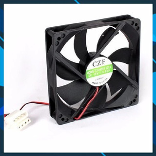 Fan Case ⚡ Fan Case 8CM - 9CM - 12CM - Làm Mát Thùng CPU - Màu đen