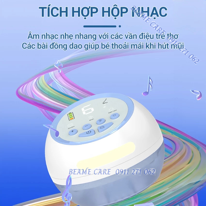 Máy hút mũi cho trẻ sơ sinh,trẻ em BEAME T10