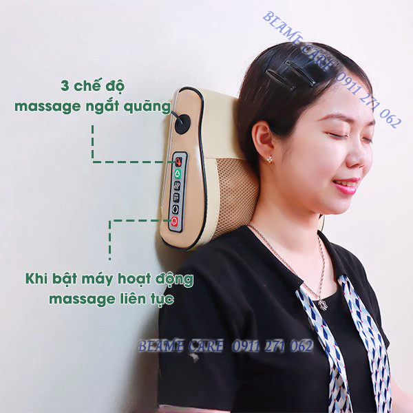 Gối massage cổ vai gáy BEAME BM-G38