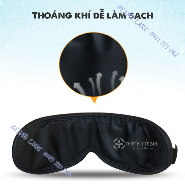Máy massage mắt, máy matxa giảm thâm cuồng mắt, giảm mỏi mắt do làm việc nhiều, máy massage mắt dùng pin BEAME VN