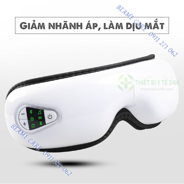 Máy massage mắt, máy matxa giảm thâm cuồng mắt, giảm mỏi mắt do làm việc nhiều, máy massage mắt dùng pin BEAME VN