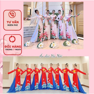 Đồng phục áo dài, nhận may theo yêu cầu, giá tại xưởng - áo dài hà nội