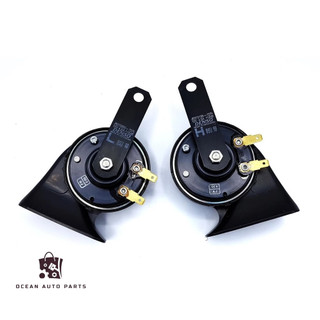 Còi Denso 2 giắc chính hãng 12V lắp được hầu hết các xe ô tô từ 4 chỗ 16 chỗ