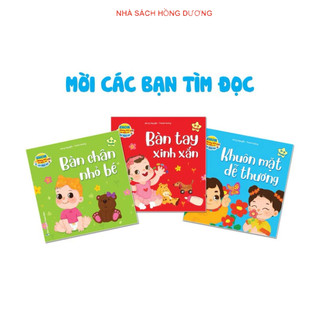Sách - Bộ ehon Những điều kì diệu về cơ thể bé - Bộ 3 cuốn