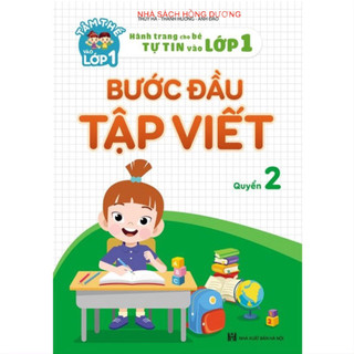 Sách - bước đầu tập viết