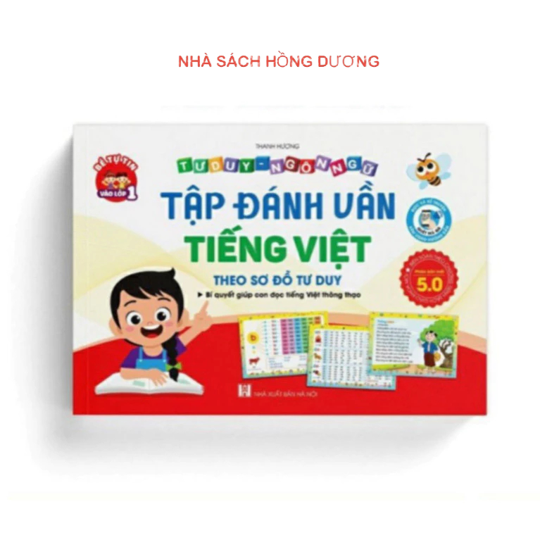 Sách - Tập Đánh Vần Tiếng Việt - Theo Sơ Đồ Tư Duy ( Phiên Bản 5.0 )