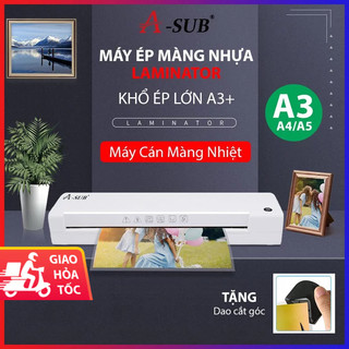 Máy ép plastic khổ a3 a-sub chính hãng, máy ép nhựa dẻo màng ảnh poster dễ sử dụng máy ép tài liệu