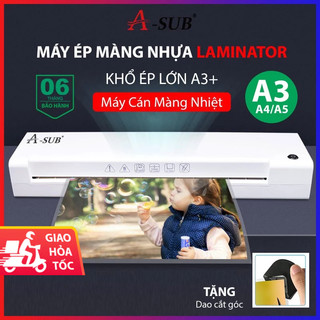 Máy ép plastic khổ a3 a-sub cao cấp, chuyên dụng ép nhựa màng ép giấy, máy ép giấy ép plastic a3