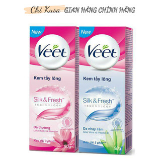 Kem Tẩy Lông Veet Giúp Tẩy Lông Hiệu Quả Và An Toàn Cho Da 50g