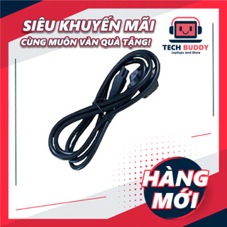 Dây cáp nguồn 1m2 Adapter Laptop mới