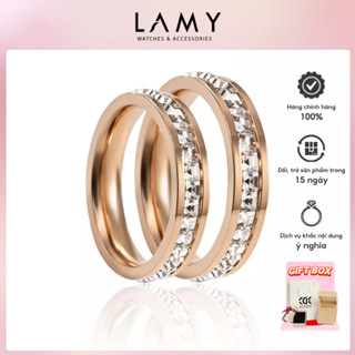 Nhẫn nam nữ CDE Eternity Ring Rose Gold CDE8022RG