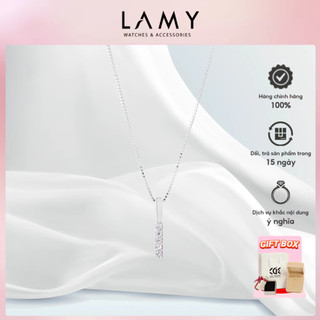 Dây chuyền nữ CDE Zircon Inlaid Necklace Lady Silver CDE6009SV