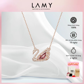 Dây chuyền thiên nga CDE Dancing Swan Necklace Rose Gold CDE6052RED - Dây chuyền bạch kim