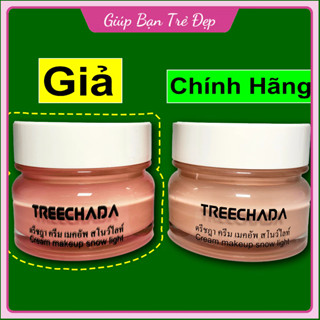 Kem Treechada Thái Lan Kem Nâng Tông Da Kem Lười Makeup Dưỡng Ẩm Che Khuyết Điểm 50g