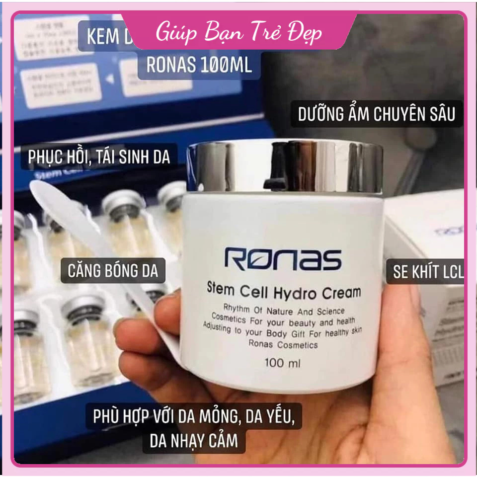 Kem Dưỡng Tế Bào Gốc RONAS 100ml
