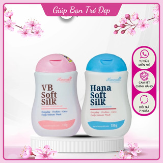 Dung dịch vệ sinh Hana soft silk và VB soft silk - ĐT05