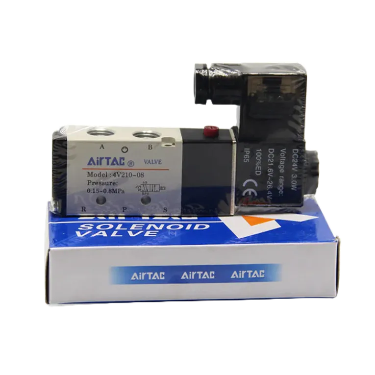 ATS_van điện từ AIRTAC 4V210-08 VÀ cuận coil điện Chính hãng  ats