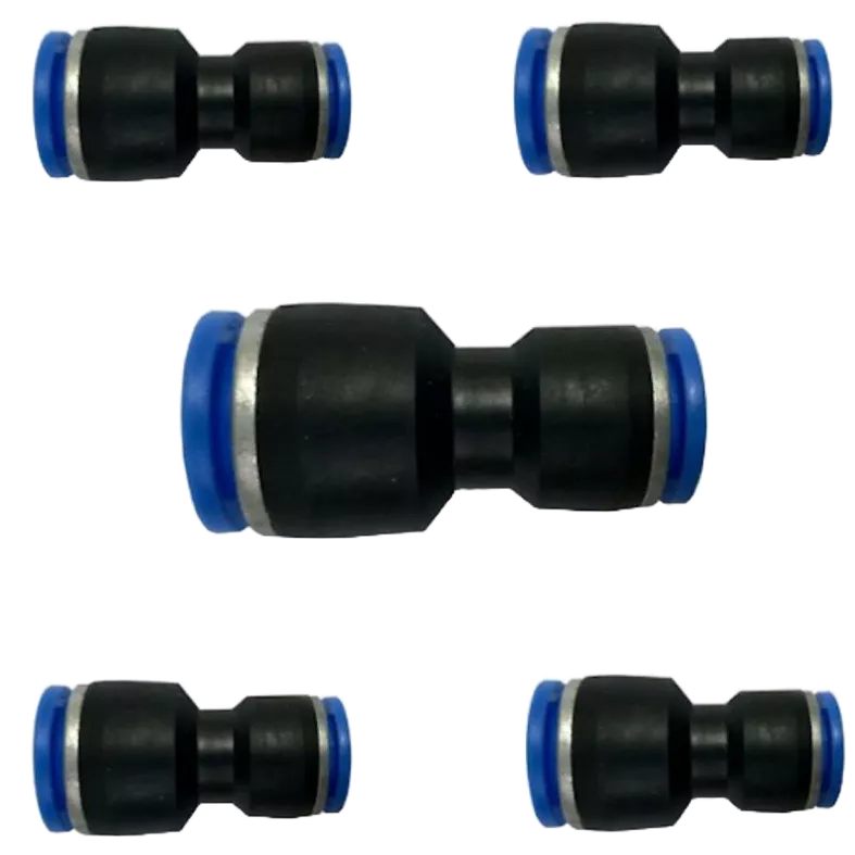 Nối nhanh khí nén lệch  PG 4-6, 6-8, 8-10, 10-12, 12-16, 4-8, 6-10, 8-12  ATS