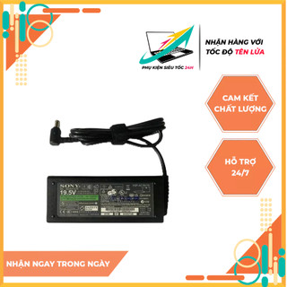Sạc laptop sony 19.5v - 3.9a 75w chân 6.5x4.4mm dùng cho vaio vgp-ac19v20 vgp-ac19v19 vgp-ac19v34 vgp-ac19v27