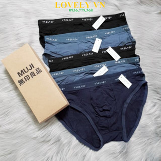 4 quần lót nam thun lạnh loại 1 xuất nhật, quần sịp nhật
