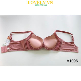 [1096]Áo ngực Lovely mút dày nâng ngực bản lưng to 3 móc quả áo tròn chuyên mặc áo dài đồ ôm