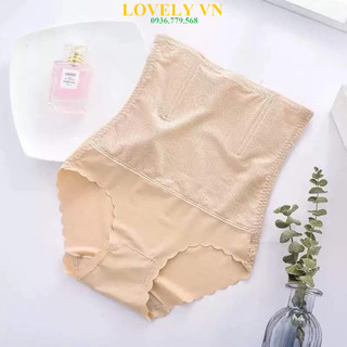 Quần gen nịt bụng có nẹp chống cuộn vải su lạnh gom bụng định hình