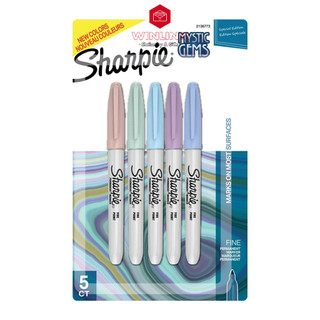 Bút lông dầu vẽ trên mọi chất liệu Sharpie Fine Point 5 màu Pastel cực xinh