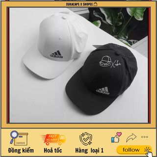 Mũ nón kết bít đuôi / nón lưỡi trai dù bít đuôi Addiddas logo trước sau in nhiệt