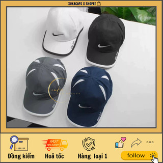 #𝗰𝗼́ 𝘃𝗶𝗱𝗲𝗼 Mũ nón lưỡi trai vải dù thoáng khí NIK nhẹ kiểu dáng thể thao phong cách cá tính