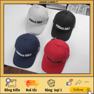 #ảnh thật & video Mũ lưỡi trai cotton thun logo thêu nổi 3D ADD golf phong cách thể thao