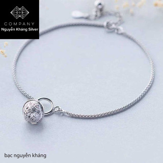 Lắc chân chuông bạc cho nữ