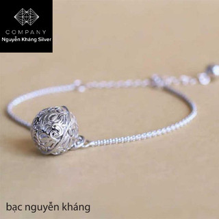 Lắc chân chuông bạc cho nữ