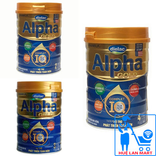 Sữa bột vinamilk dielac alpha gold complet iq số 2/3/4 - dielac alpha 3/4 -optimum 3/4 hộp 800g/850g