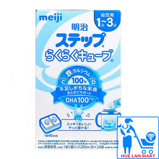 Sữa Bột Meiji Thanh 1-3 Nội Địa Hộp 24 Thanh