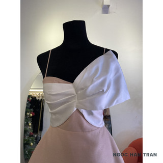 LUCIE DRESS ( Váy nơ trắng )