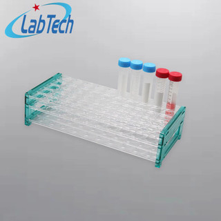 Giá đựng ống nghiệm 13mm, 50 vị trí, vật liệu polystyrene, mã bs-ctr-b13