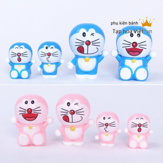 COMBO 10 Túi mèo Doraemon trang trí bánh sinh nhật,Doremon trang trí bánh
