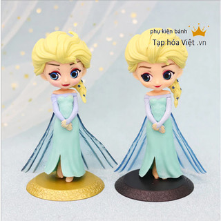 Công chúa Elsa trang trí bánh kem, Elsa đầu to trang trí bánh sinh nhật