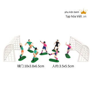 Mô hình Đội Bóng trang trí bánh kem, mô hình đội bóng trang trí bánh sinh nhật