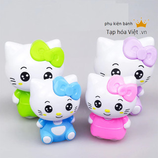 (Gia đình) Túi 4 mèo Kitty trang trí bánh sinh nhật, phụ kiện trang trí bánh, topper cake