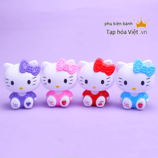 Mèo Hello Kitty trang trí bánh sinh nhật, mèo kitty trang trí