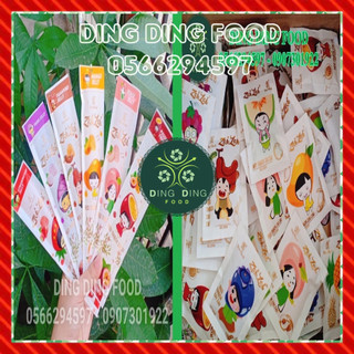 Date 2025 - ( Thùng 2.5Kg ) Kẹo Thạch Zai Zai Đức Hạnh Mix Vị, Thạch Dài,Thạch Ngắn, Ăn Vặt Siêu Ngon, DING DING FOOD